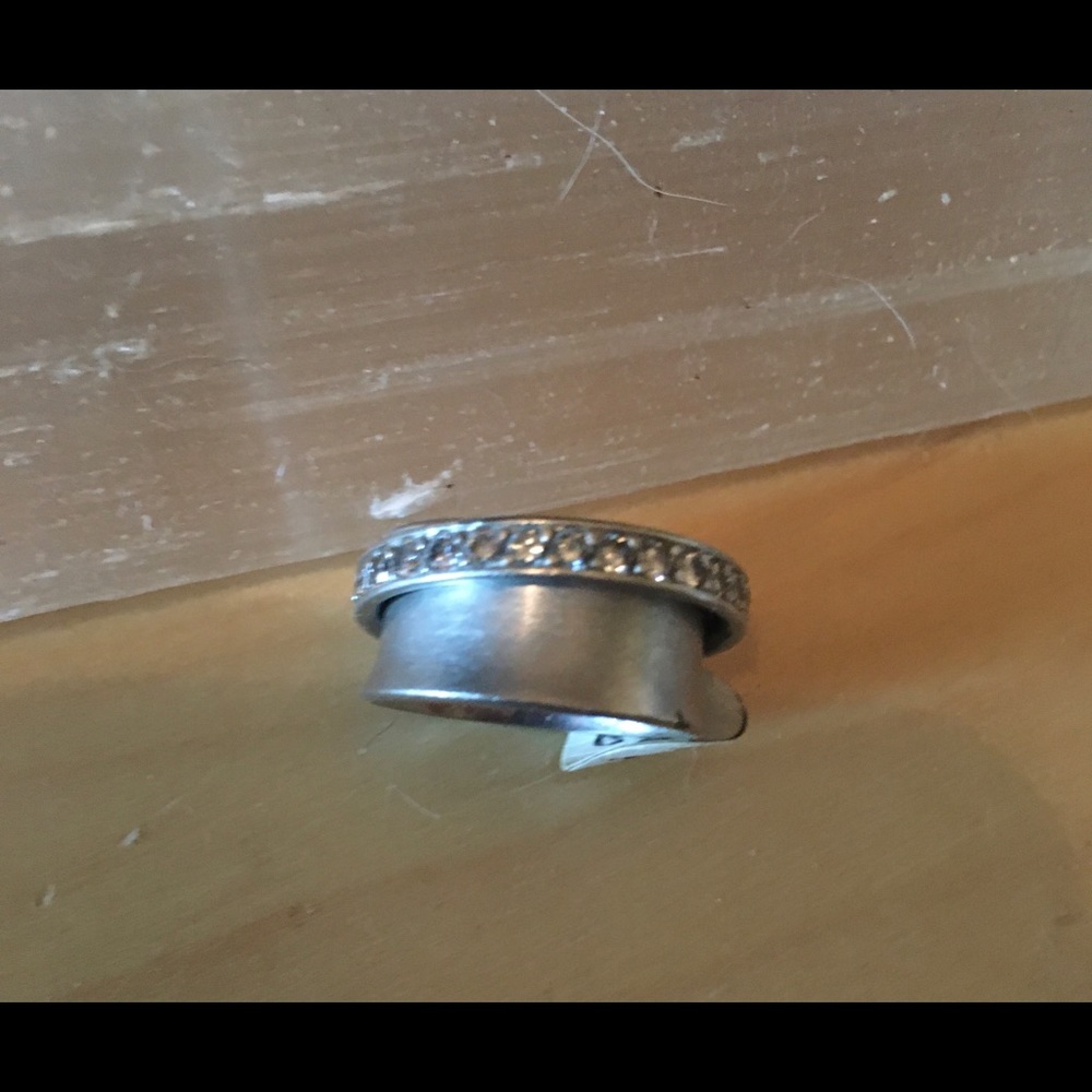 Wide Platinum and Diamond eternity orb
